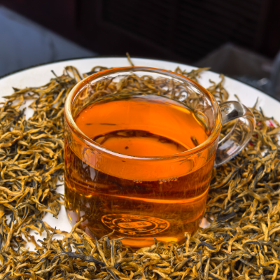 【金骏眉】武夷山红茶春芽肥壮梅占芽头新茶汤金黄花香高扬带蜜甜
