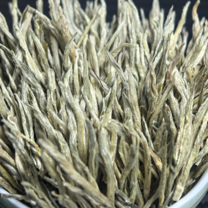 【白毫银针】肥壮单芽银针清鲜柔滑喉韵清凉毫香花香耐泡汤感绵润