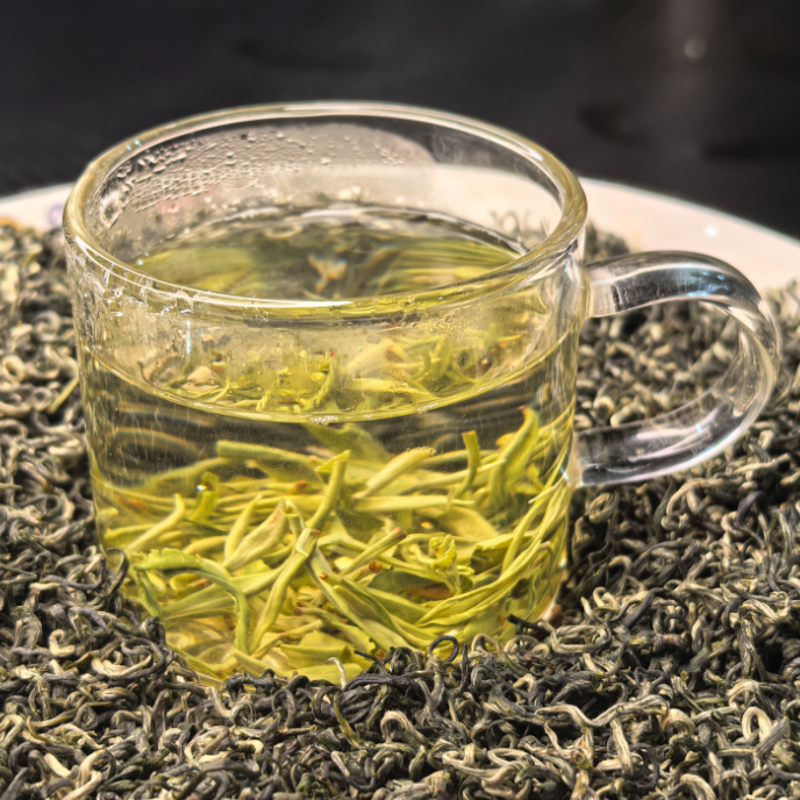 【甘露】鲜醇回甘高山云雾绿茶新茶明前嫩芽浓香耐泡传统工艺