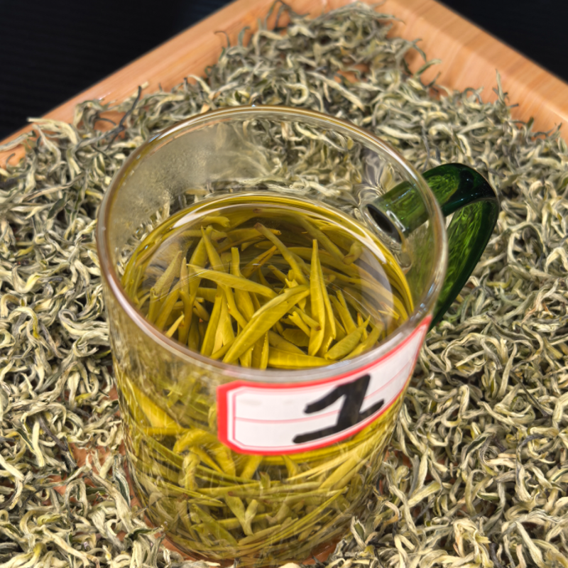 【春尖银丝】Y1明前高山绿茶白毫显露鲜爽甘甜耐泡花香春季嫩芽茶叶