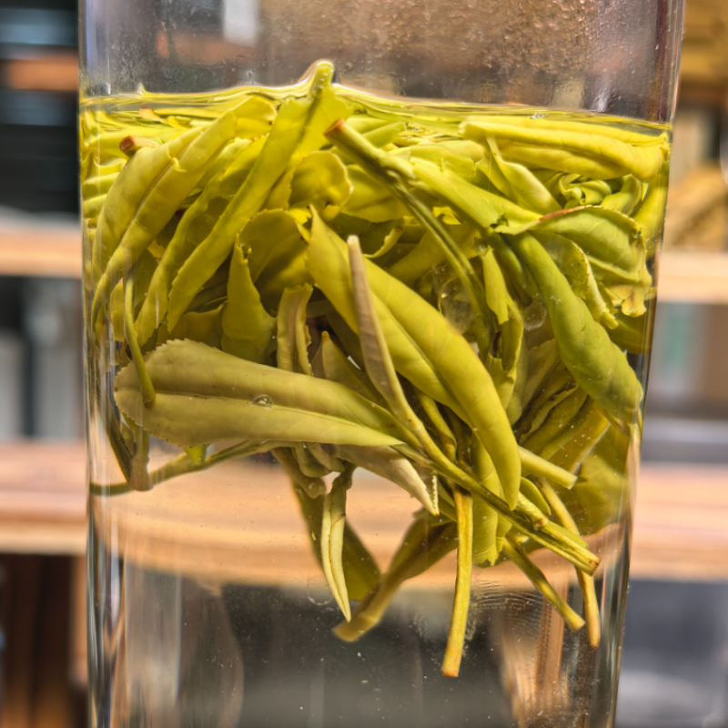 【黄金芽】H4绿茶条形明前嫩芽豆香栗香鲜爽回甘清雅耐泡口粮绿茶