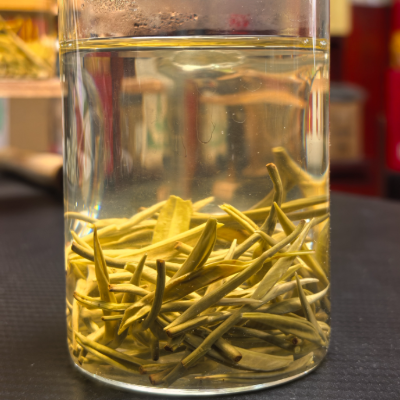 【春尖银丝】Y3明前高山绿茶白毫显露鲜爽甘甜耐泡花香春季嫩芽茶叶