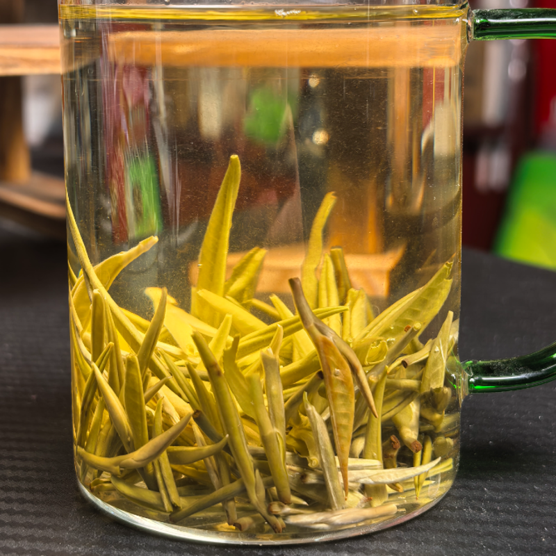 【白毫银针】肥壮单芽银针清鲜柔滑喉韵清凉毫香花香耐泡汤感绵润