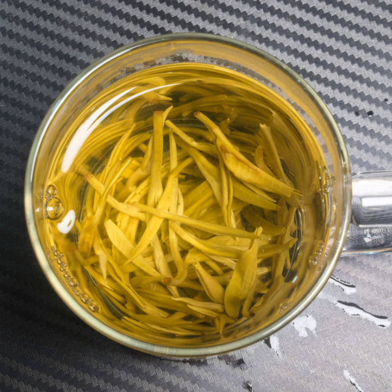 【春尖银丝】Y3明前高山绿茶白毫显露鲜爽甘甜耐泡花香春季嫩芽茶叶