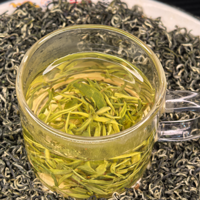 【甘露】鲜醇回甘高山云雾绿茶新茶明前嫩芽浓香耐泡传统工艺