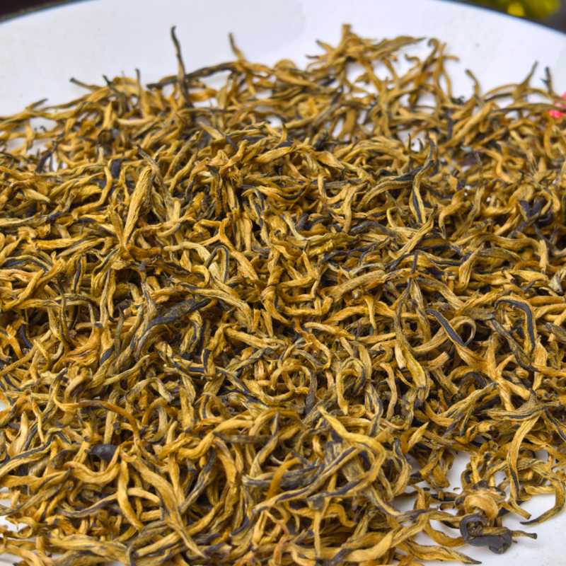 【金骏眉】武夷山红茶春芽肥壮梅占芽头新茶汤金黄花香高扬带蜜甜