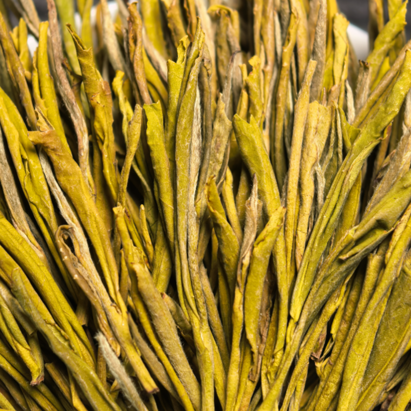 【黄金芽】H1绿茶条形明前嫩芽豆香栗香鲜爽回甘清雅耐泡口粮绿茶