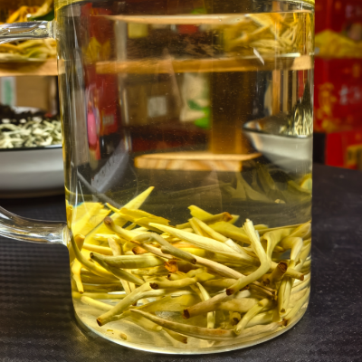 【春尖银丝】Y2明前高山绿茶白毫显露鲜爽甘甜耐泡花香春季嫩芽茶叶